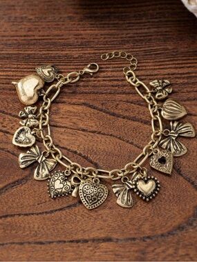 Boho heart bracelet S1339